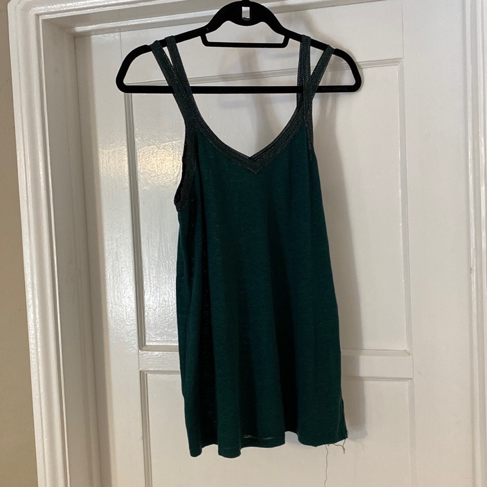 Knit strapped tank